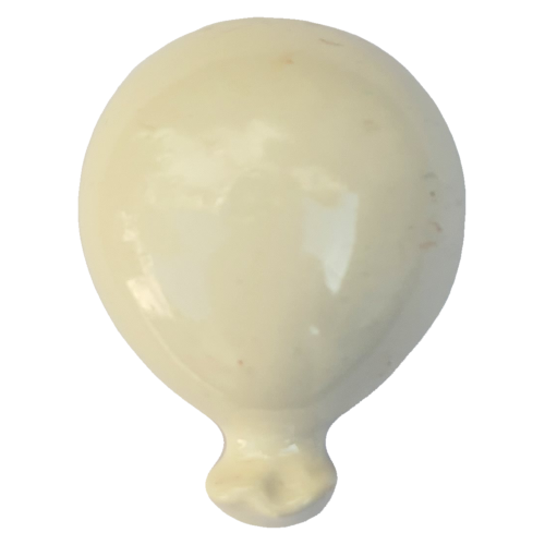 Bomboniera statuina magnete palloncino bianco calamita in porcellana oggetti per cerimonie Ilary Queen personalizzabili - IQ8282