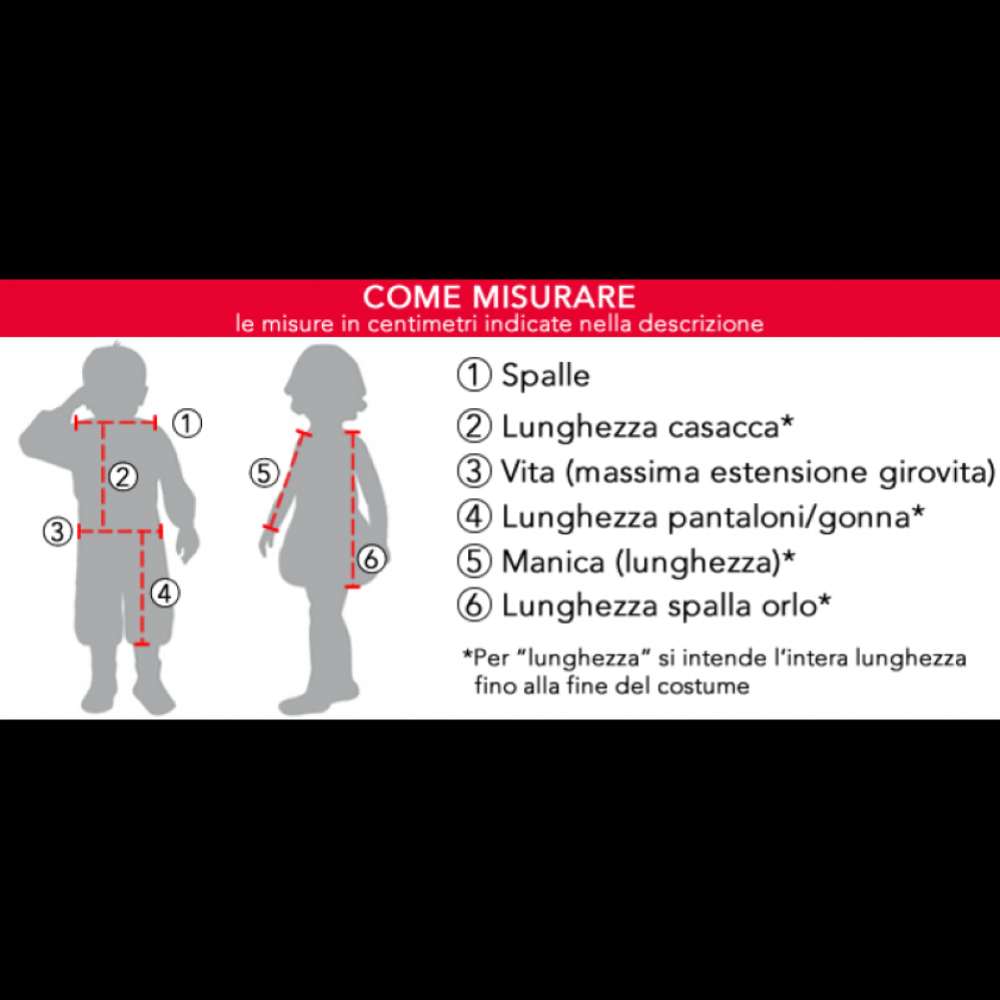 CARTOON GROUP ITALIA :: VESTITO CARNEVALE PIERINO COSTUME TRAVESTIMENTO  BAMBINO - 50688 (Neonato) ALTRI PERSONAGGI | BAMBINO 1/6 ANNI > CARNEVALE- VESTITI